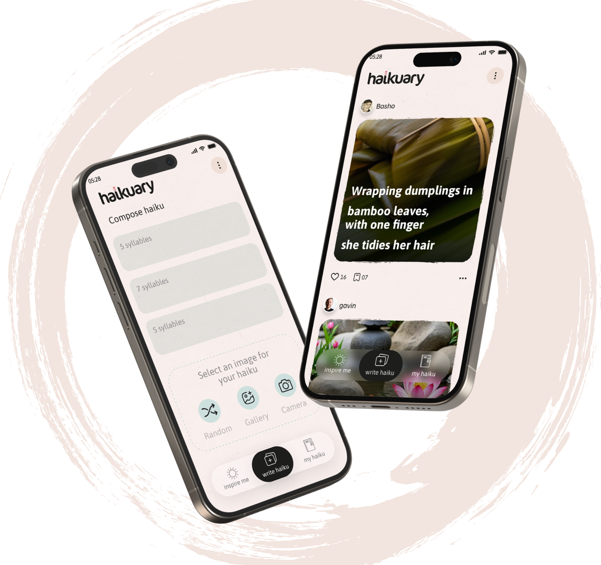 haikuary app on iPhone and iPad